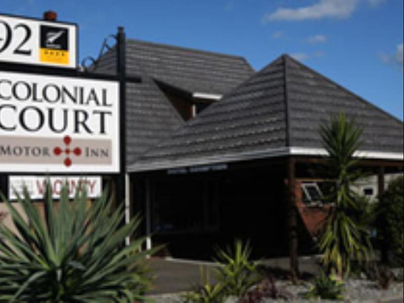Colonial Court Motor Inn Tauranga Exterior photo